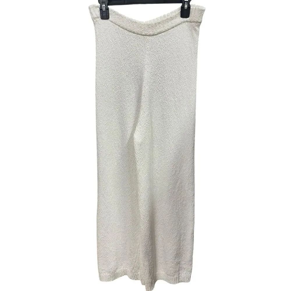 Sundays by We Are Sundays Elastic Waist Pant in Cream NWT Size Small